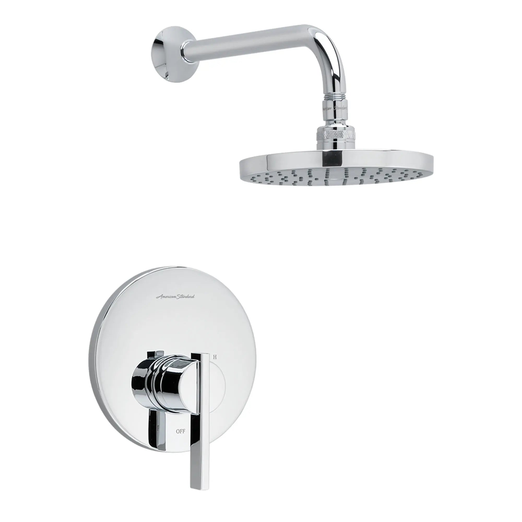 Berwick® 2.5 gpm/9.5 L/min Shower Trim Kit With Rain Showerhead, Double Ceramic Pressure Balance Cartridge and Lever Handle — thumbnail 2